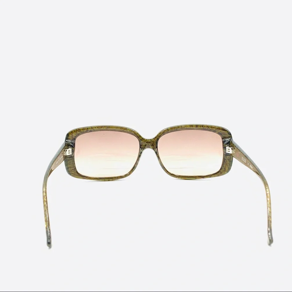 Elle ELI8900 Brown Oval Sunglasses Frames